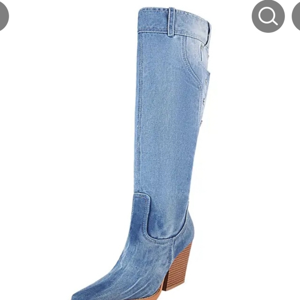 Jean boots